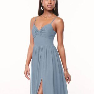 Azazie Zeya Dusty Blue